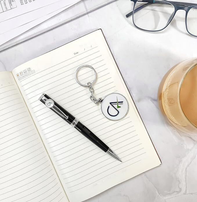 CA Special Gift Combo – Personalised Metal Pen & Keychain Set for Chartered Accountants - Image 5