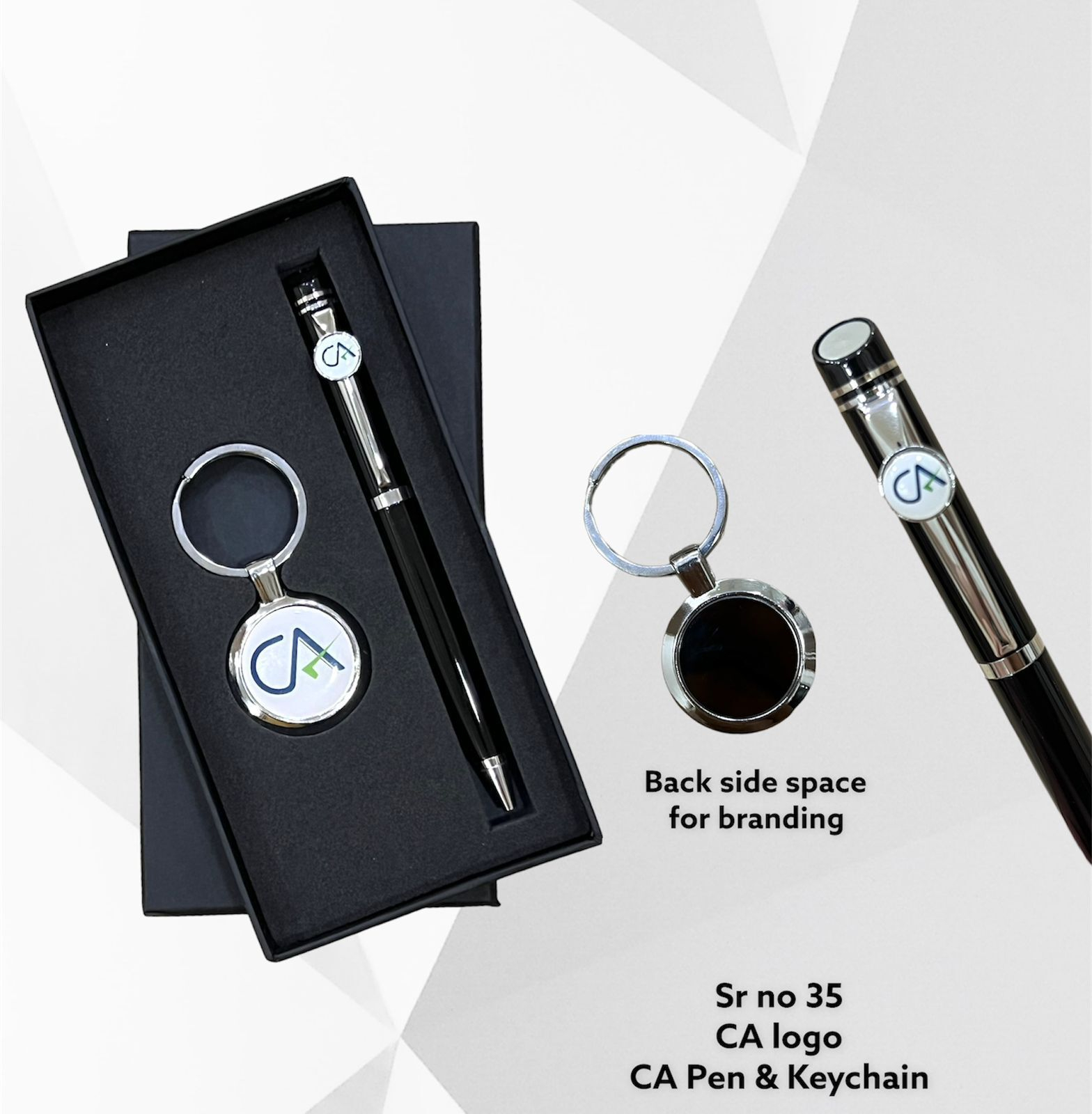 CA Special Gift Combo – Personalised Metal Pen & Keychain Set for Chartered Accountants - Image 3