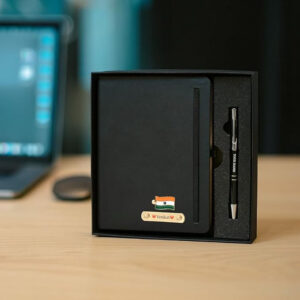 2-in-1 Personalised Corporate Gift Set – Diary & Pen