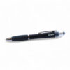 led personalised metal roller ball pen – name engraved, black & gold
