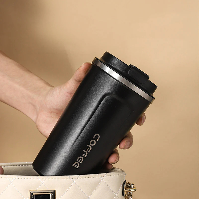 Smart LED Temperature Sensing Vacuum Insulated Stainless Steel Coffee Mug - Image 8