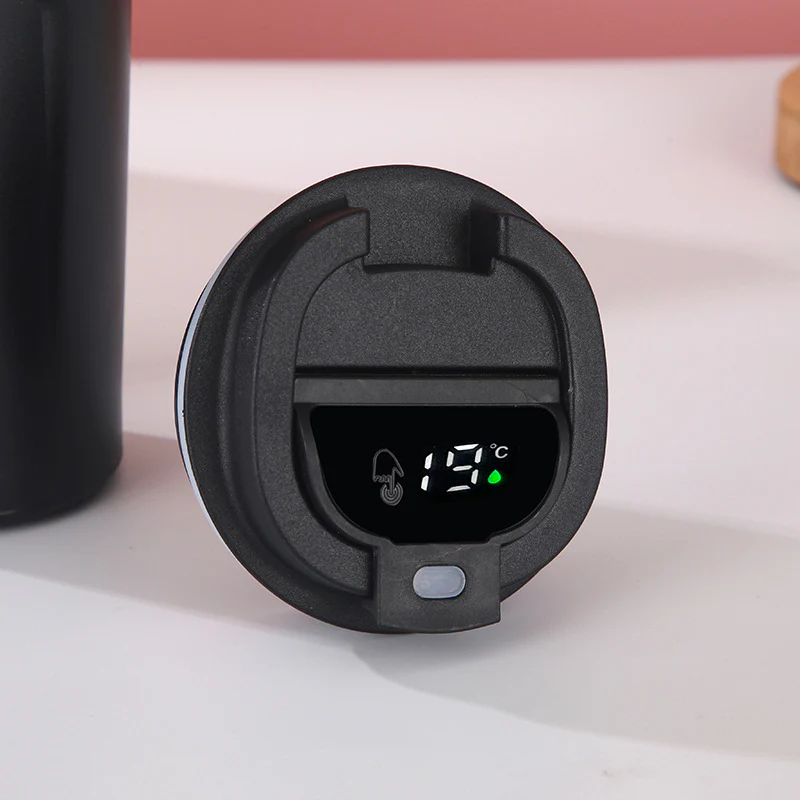 Smart LED Temperature Sensing Vacuum Insulated Stainless Steel Coffee Mug - Image 10