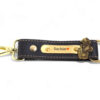 personalised leather keychain – name & charm engraved, 7 colour options personalised leather keychain – name & charm engraved, 7 colour options