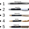 designer personalised metal roller ball pen – name engraved, black & gold designer personalised metal roller ball pen – name engraved, black & gold