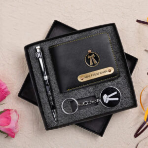 Personalized Gift Set for Lawyers & Advocates – Wallet, Pen & Keychain