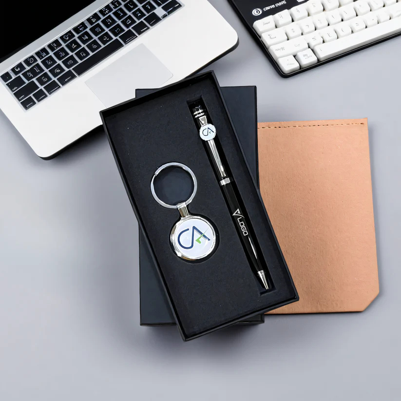 CA Special Gift Combo – Personalised Metal Pen & Keychain Set for Chartered Accountants - Image 4